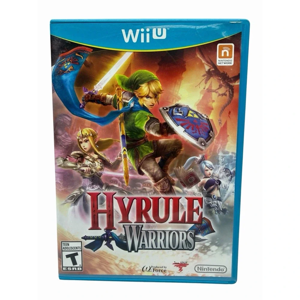 Hyrule Warriors Nintendo Wii U Game Complete w/ Case Manual Zelda